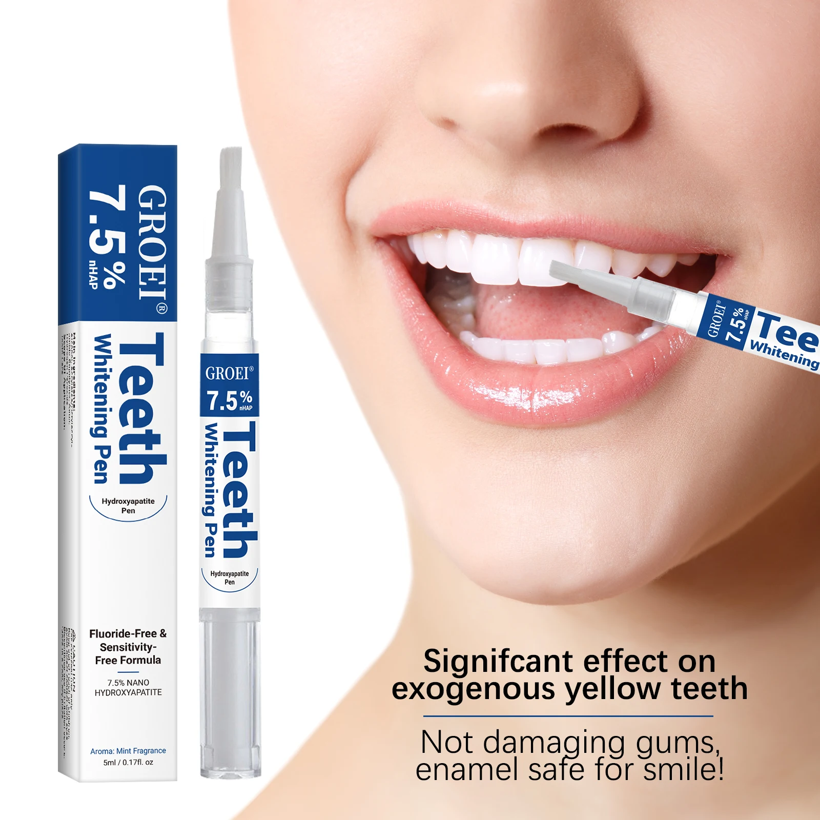 Teeth Whitening Essence - Hydroksiapatytowy długopis do wybielania zębów Dazzling