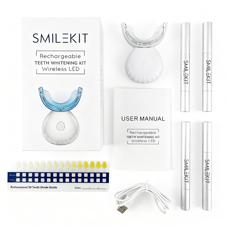 Teeth Whitening Kit At Home - Profesjonalny zestaw do wybielania zębów w
