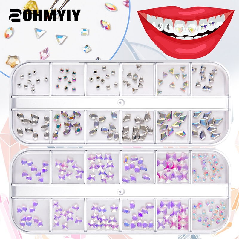 Tooth Gem Kit - 1 zestaw kryształowych zębów kryształowych klejnotów