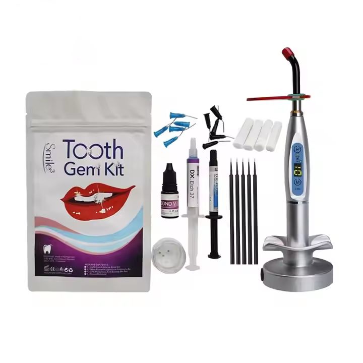 Tooth Gem Kit - Profesjonalny zestaw do samodzielnego nakładania ozdób