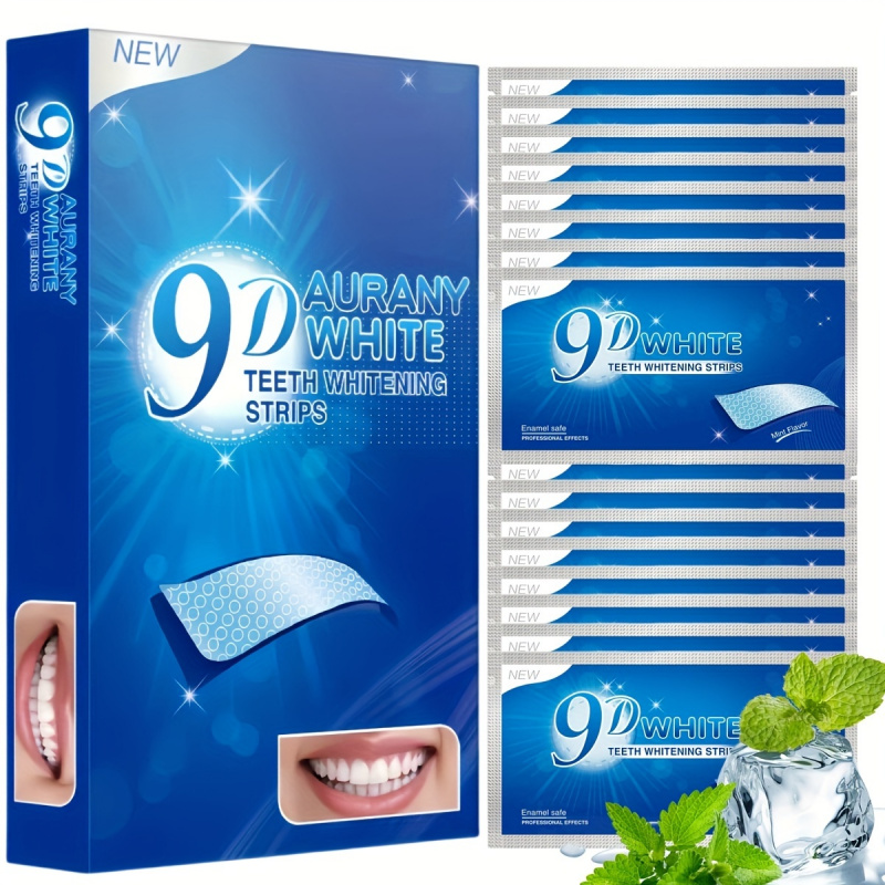 Teeth Whitening Essence - 21 par pasków do wybielania zębów