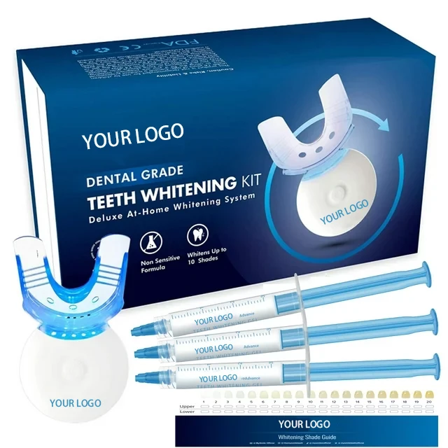 Teeth Whitening Kit At Home - Wysokiej jakości zestaw do czyszczenia, bezprzewodowe