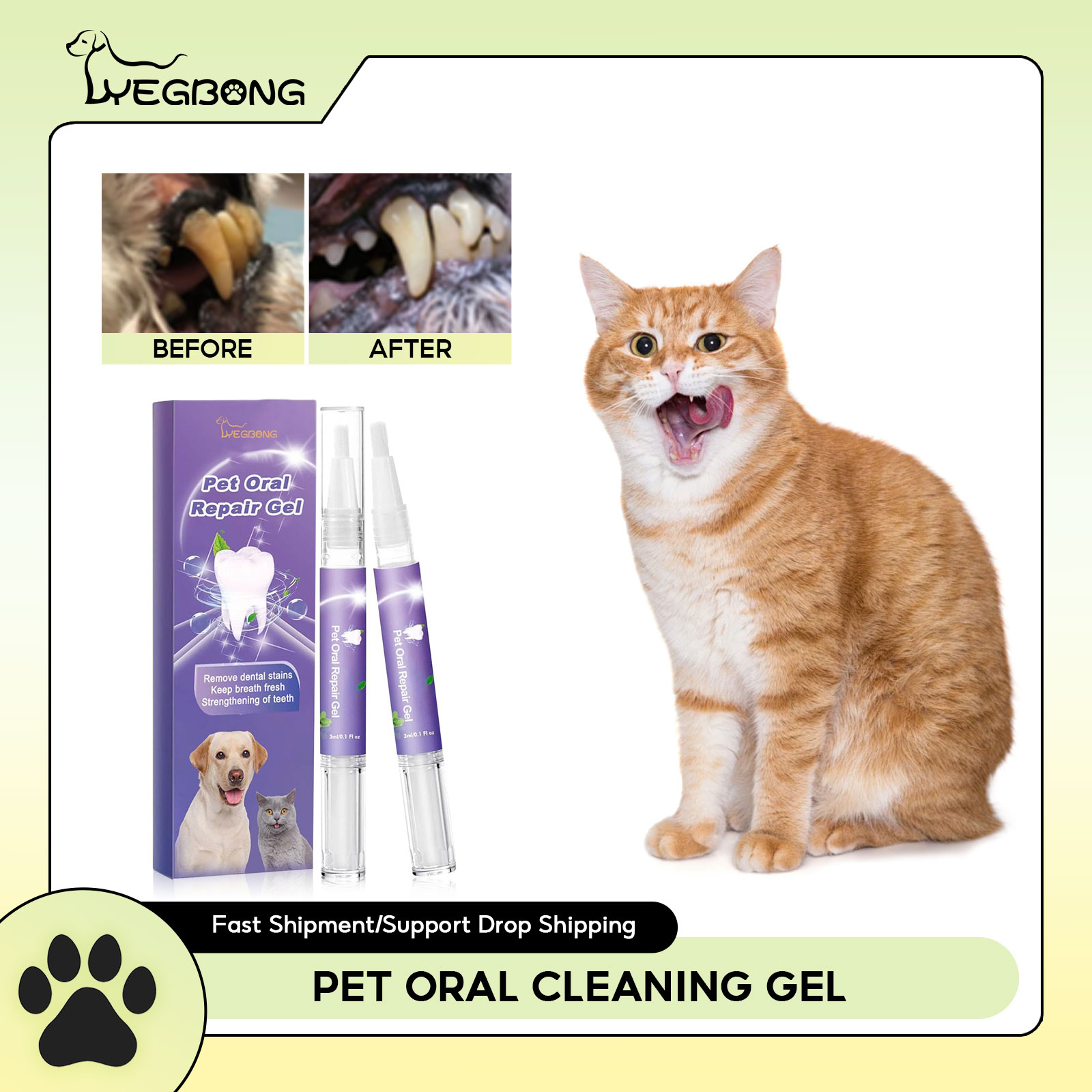 Teeth Whitening Essence - Żel do naprawy jamy ustnej dla