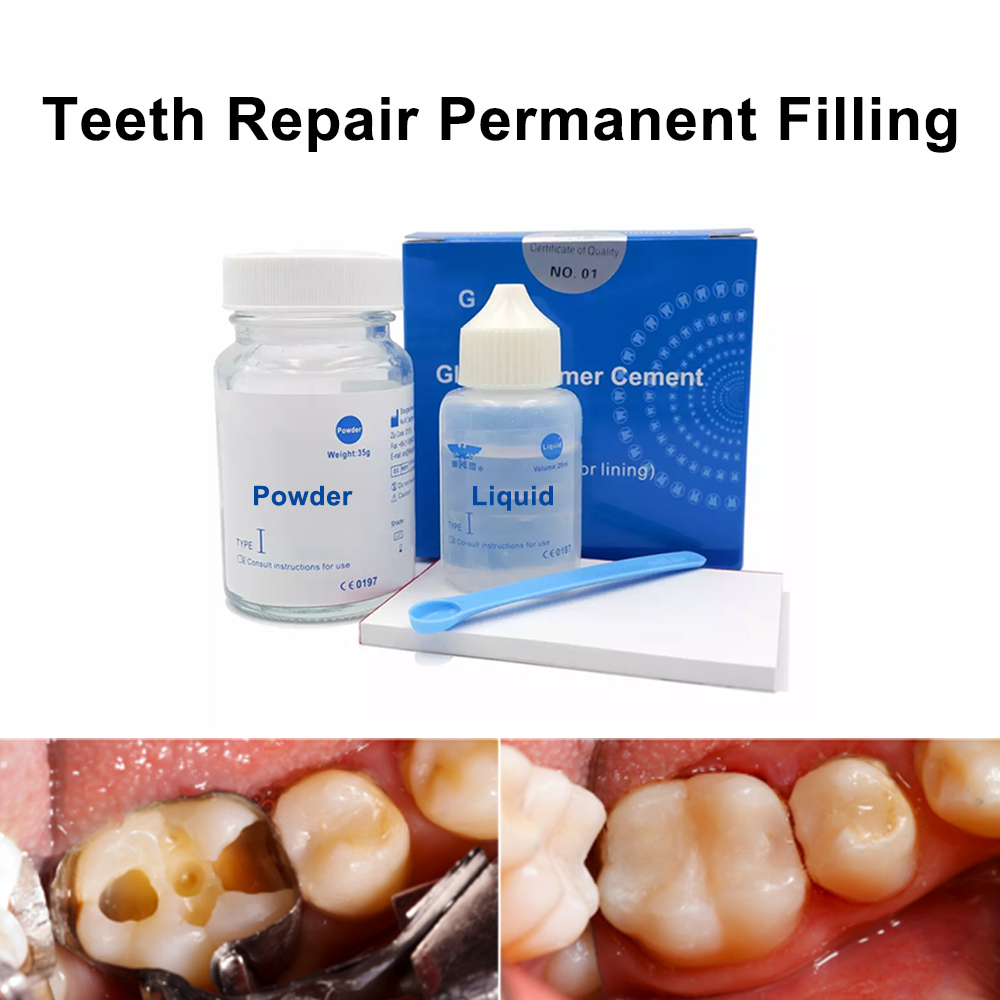 Teeth Whitening Kit At Home - Zestaw do naprawy trwałego wypełniania zębów