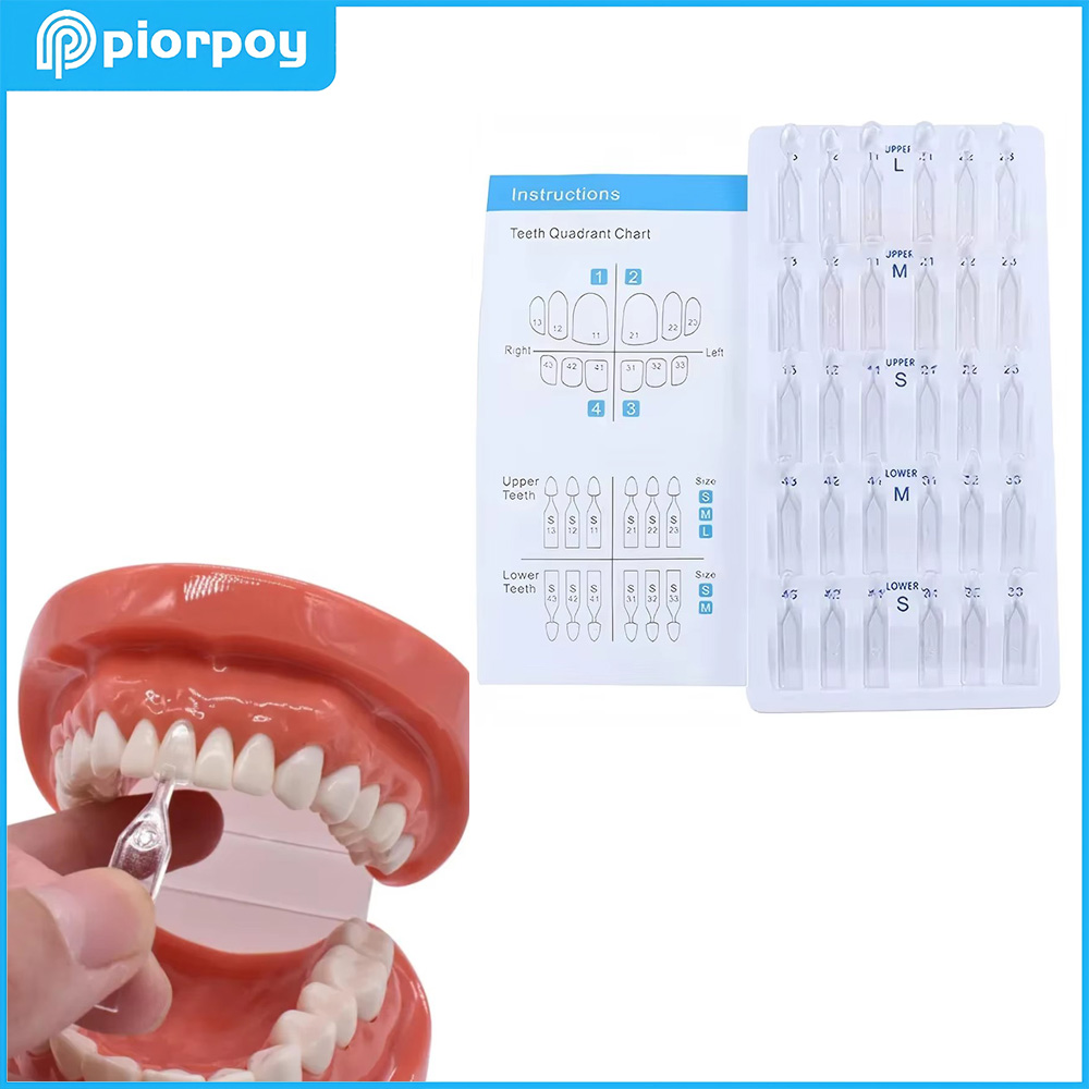 Teeth Whitening Moulds - PIORPOY Dentystyczne Kompozytowe Fary z Żywicy