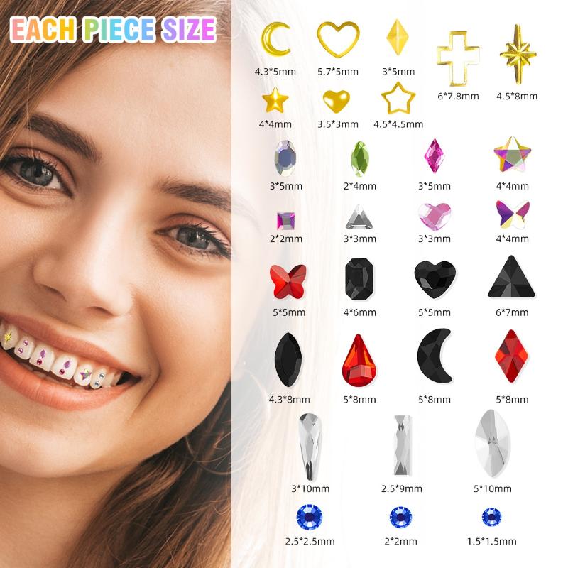 1 Zestaw Kryształków do Zębów  – Tooth Gem Kit recenzja i cena