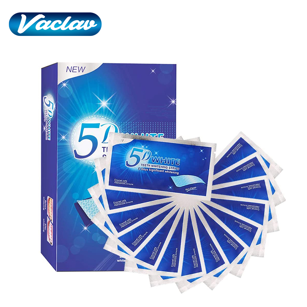 Paski do wybielania zębów 5D,  – Teeth Whitening Gel Refills recenzja i cena
