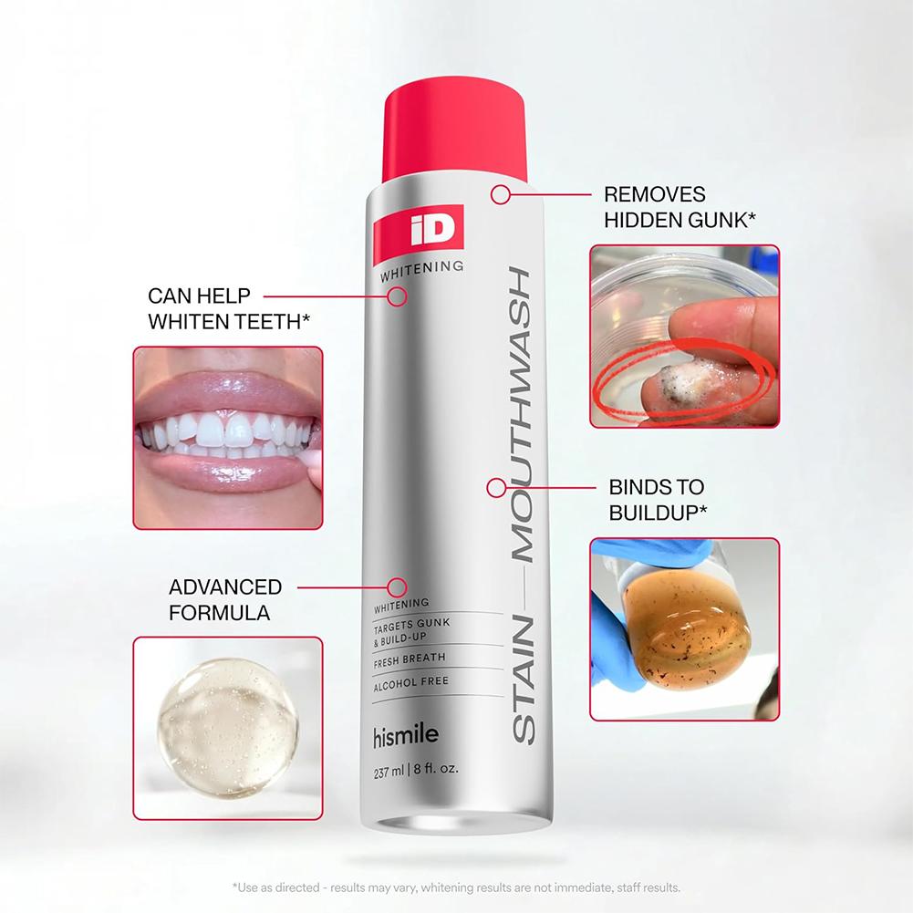 Hismile Daily Oral Care - Płyn – Teeth Whitening Street recenzja i cena