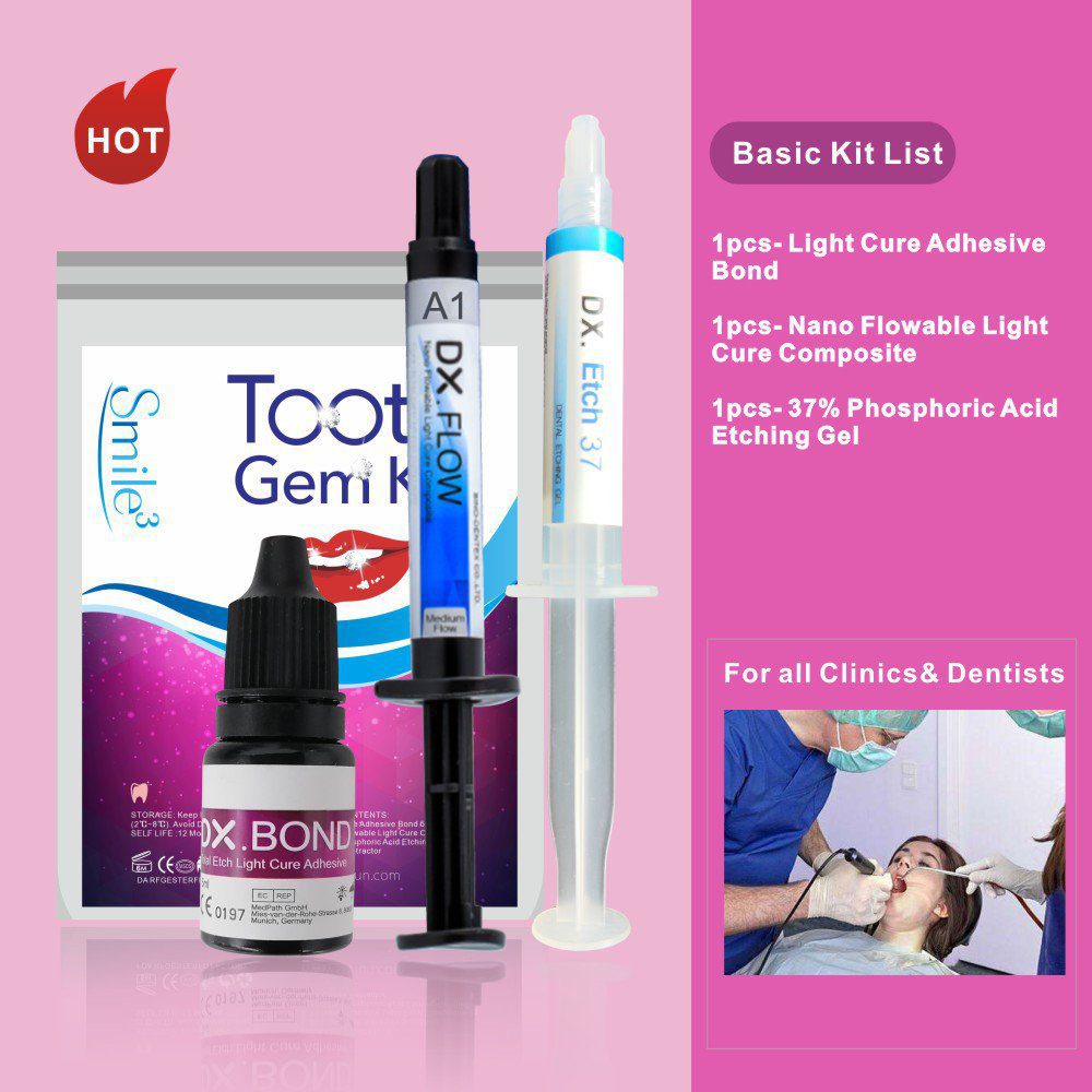 Profesjonalny zestaw do samodz – Tooth Gem Kit recenzja i cena