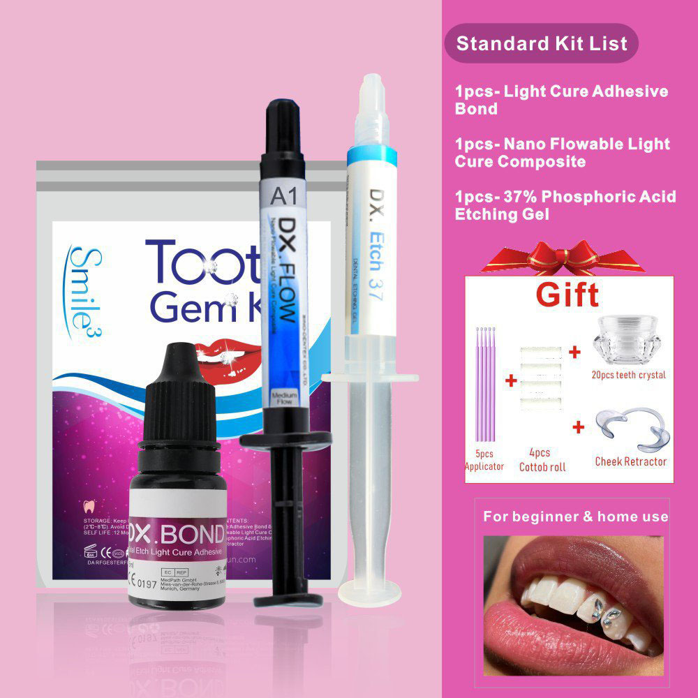Profesjonalny zestaw do samodz – Tooth Gem Kit recenzja i cena