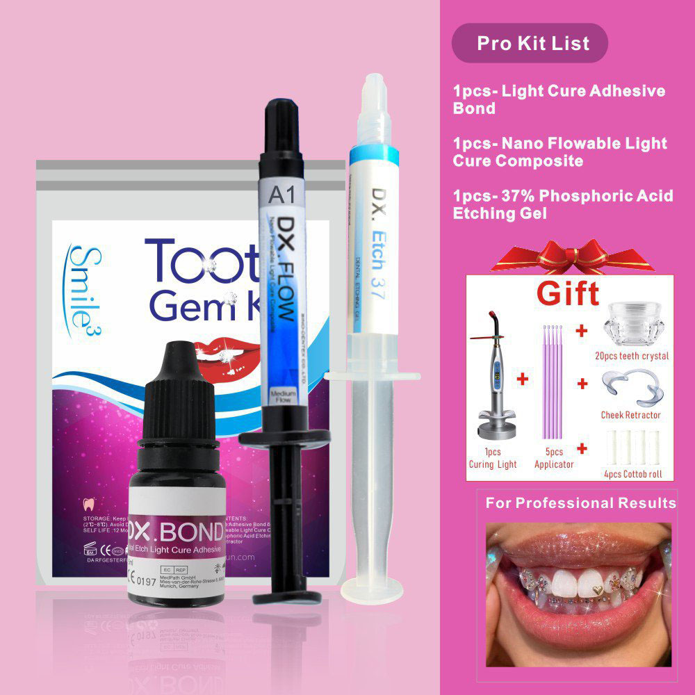 Profesjonalny zestaw do samodz – Tooth Gem Kit recenzja i cena