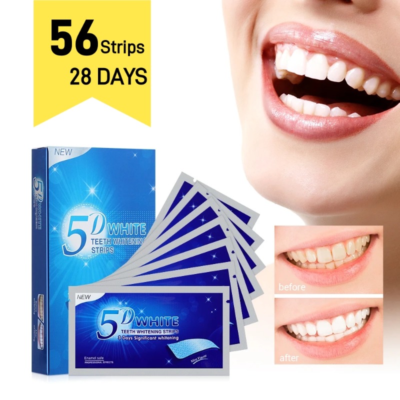 5D paski do wybielania zębów 5 – Teeth Whitening Gel Refills recenzja i cena