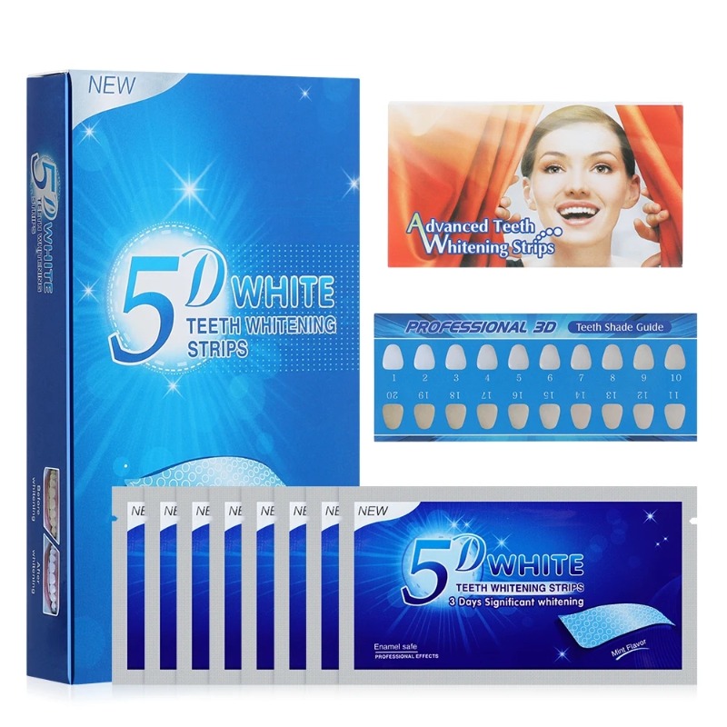 5D paski do wybielania zębów 5 – Teeth Whitening Gel Refills recenzja i cena
