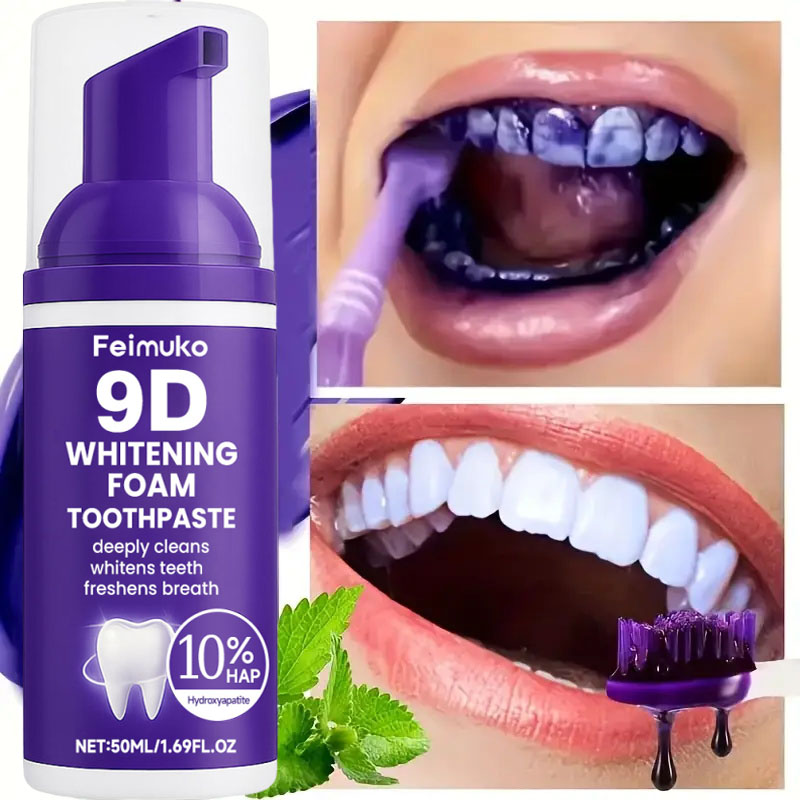 9D Fioletowa Pasta do Zębów w  – Teeth Whitening Best recenzja i cena