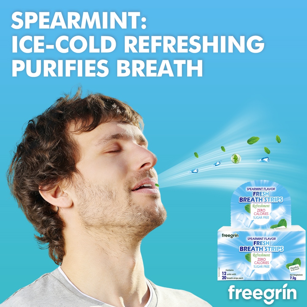 FREEGRIN Paski do ust o smaku  – Teeth Whitening Street recenzja i cena