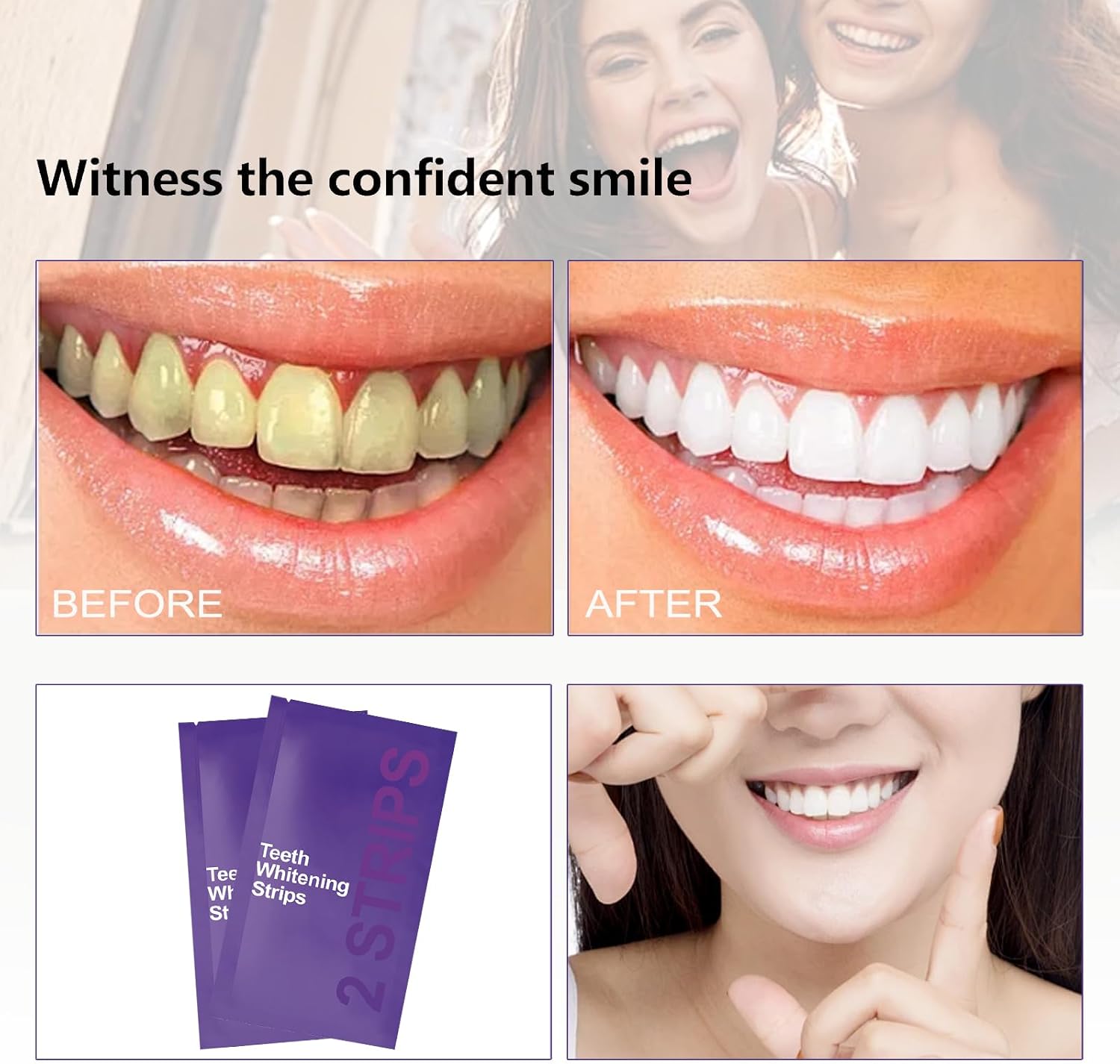 7/14 szt. Fioletowy zestaw do  – Teeth Whitening Gel Refills recenzja i cena