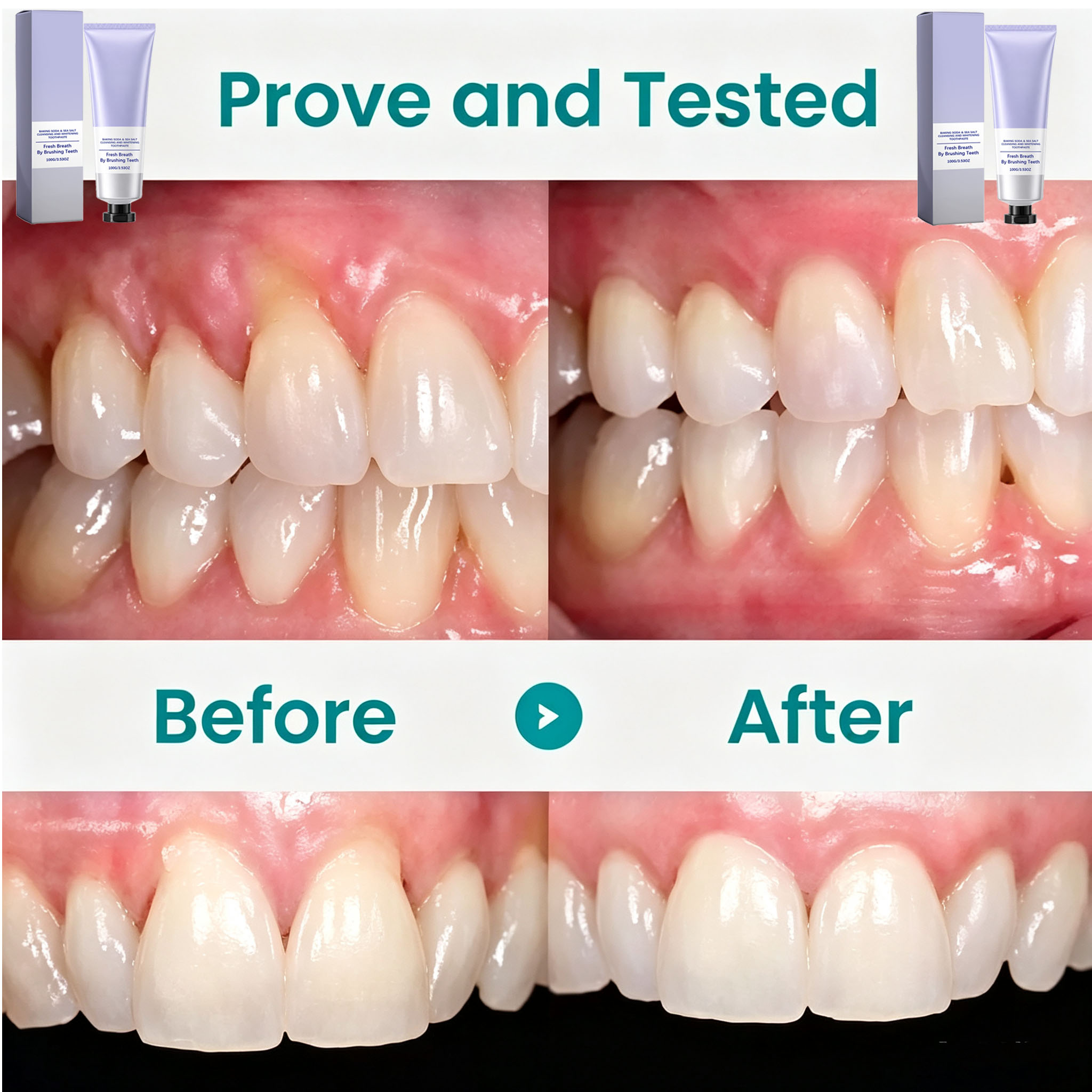 Pasta do zębów z sodą oczyszcz – Teeth Whitening Baking Soda recenzja i cena