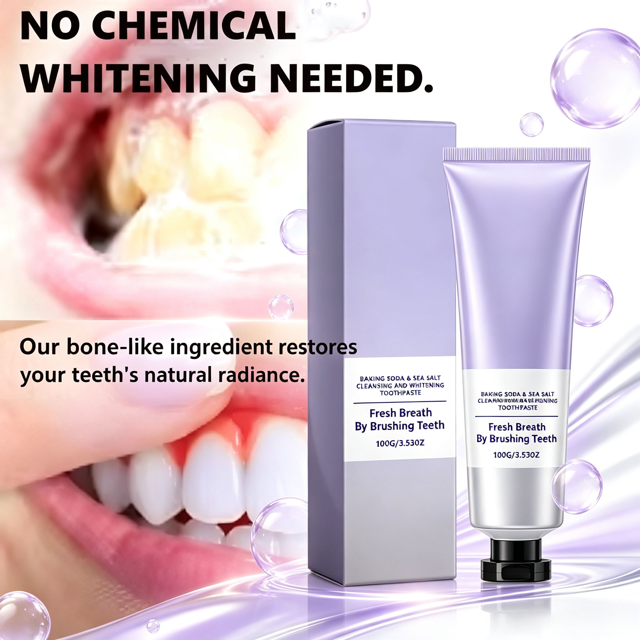Pasta do zębów z sodą oczyszcz – Teeth Whitening Baking Soda recenzja i cena