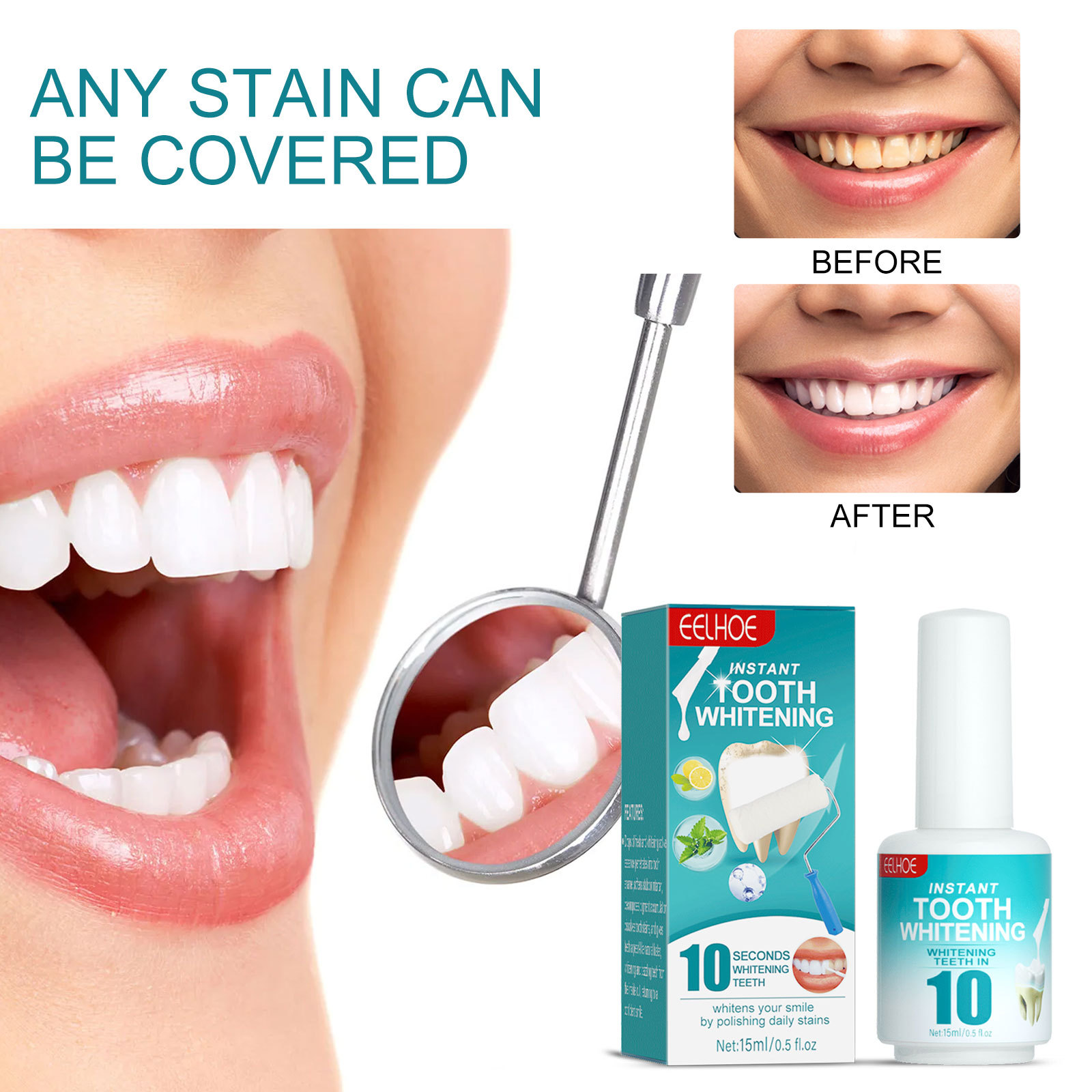 Farba do wybielania zębów skut – Teeth Paint Whitening recenzja i cena