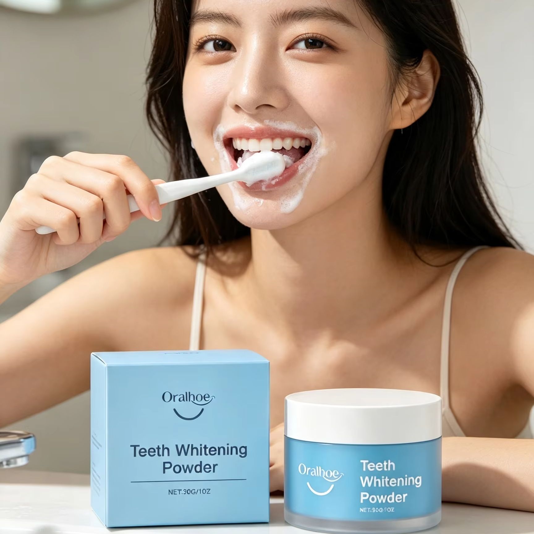 Proszek do zębów Oralhoe do cz – Teeth Paint Whitening recenzja i cena