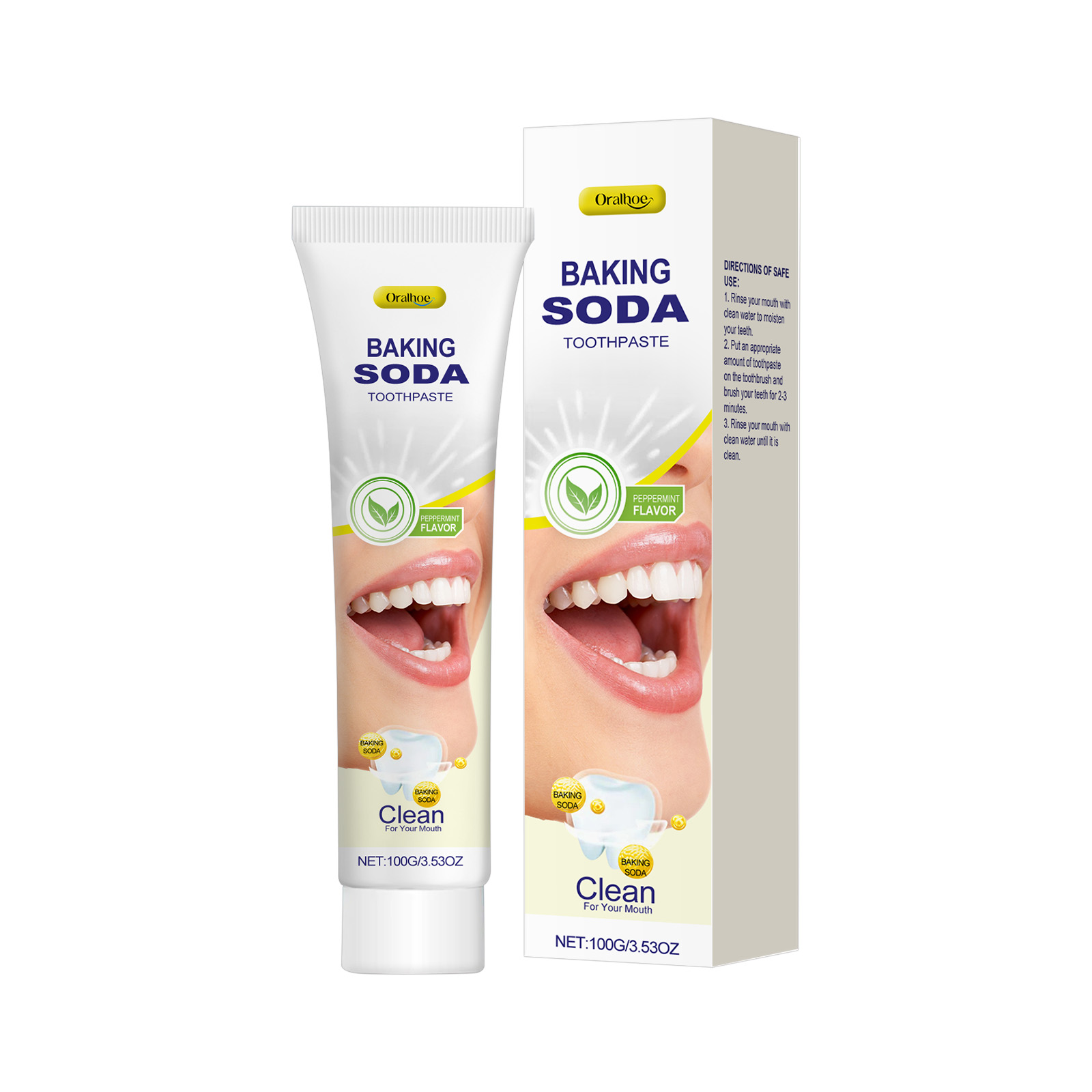Pasta do zębów z sodą kiszelną – Teeth Whitening Baking Soda recenzja i cena