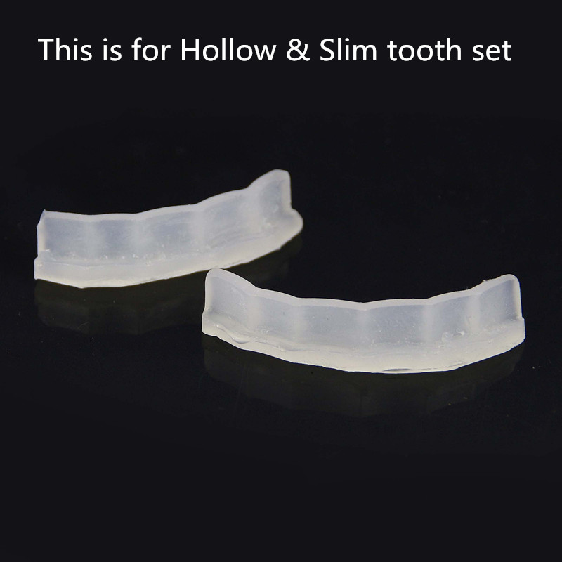 JINAO 2 szt. Grille listwa moc – Teeth Whitening Moulds recenzja i cena