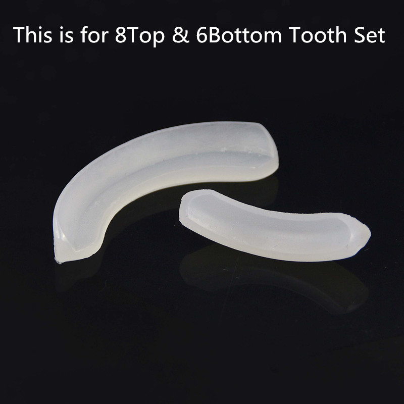 JINAO 2 szt. Grille listwa moc – Teeth Whitening Moulds recenzja i cena