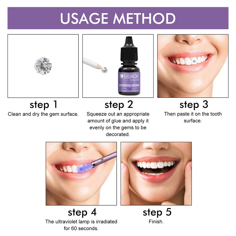 Klej do klejonych kamieni na z – Tooth Gem Kit recenzja i cena