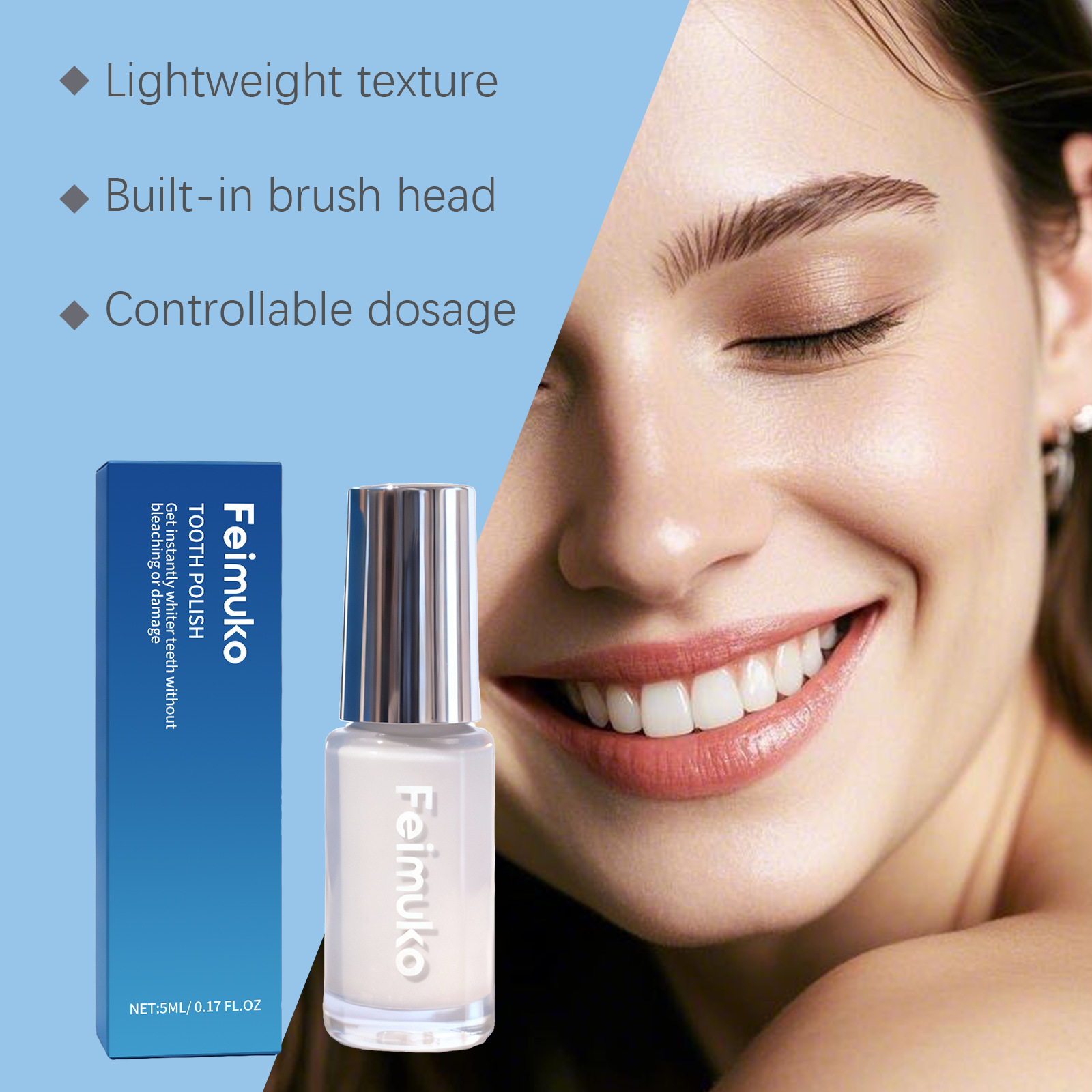 Farba do wybielania zębów Naty – Teeth Paint Whitening recenzja i cena