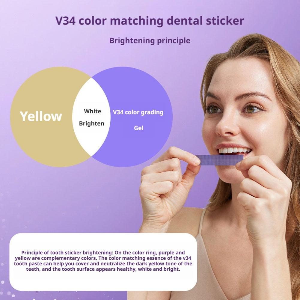 14/28/42 szt. V34 Fioletowe Pa – Teeth Whitening Kit At Home recenzja i cena