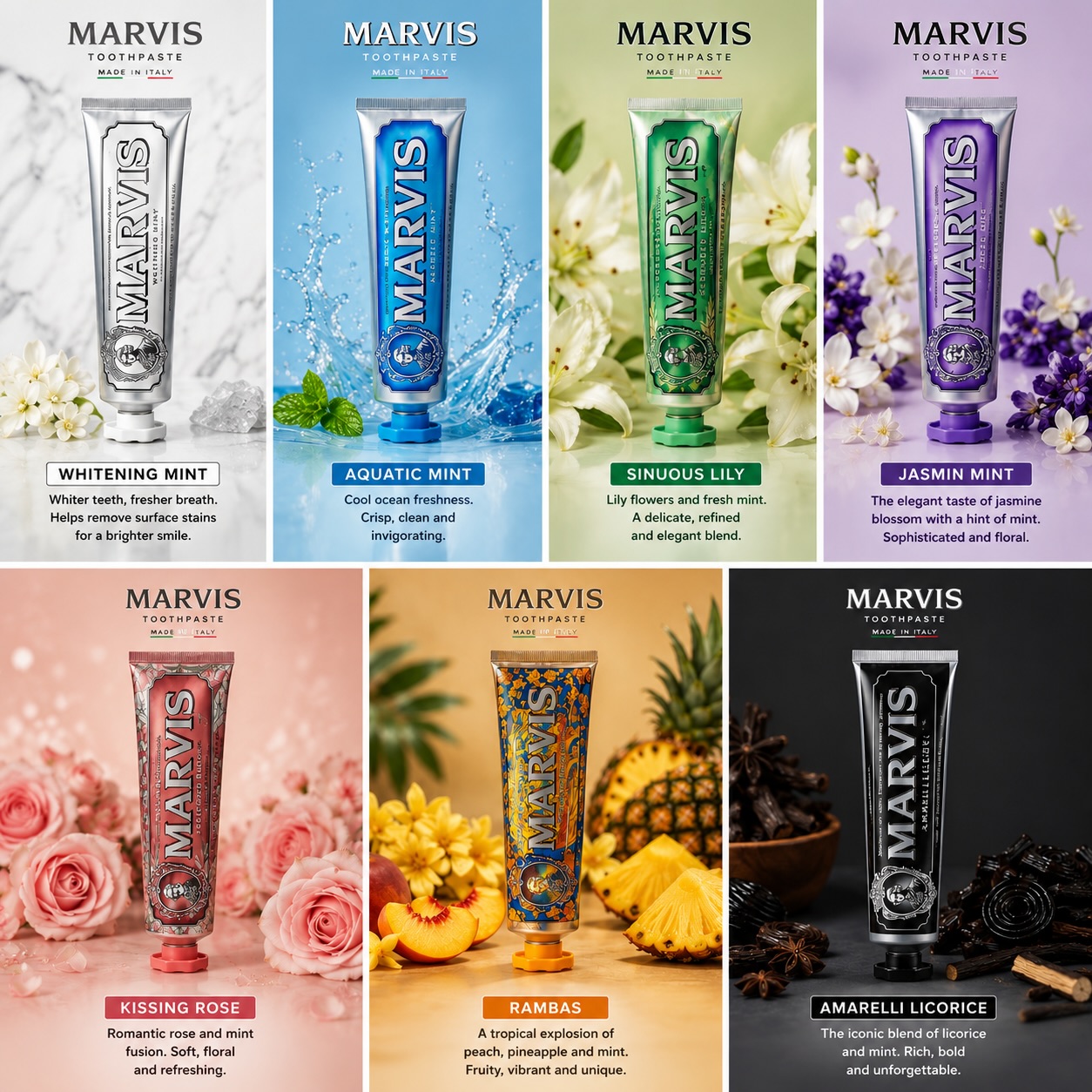 Pasta do zębów Marvis Mint Pre – Teeth Whitening Best recenzja i cena