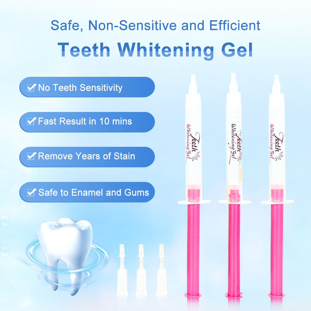 Zestaw do wybielania zębów żel – Teeth Whitening Gel Refills recenzja i cena