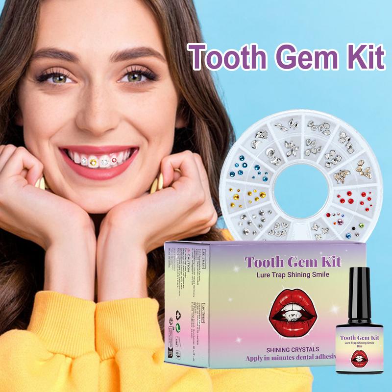 Błyszczące naklejki na zęby kr – Tooth Gem Kit recenzja i cena