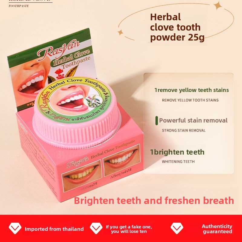 Tajski proszek do zębów z goźd – Teeth Whitening Essence recenzja i cena