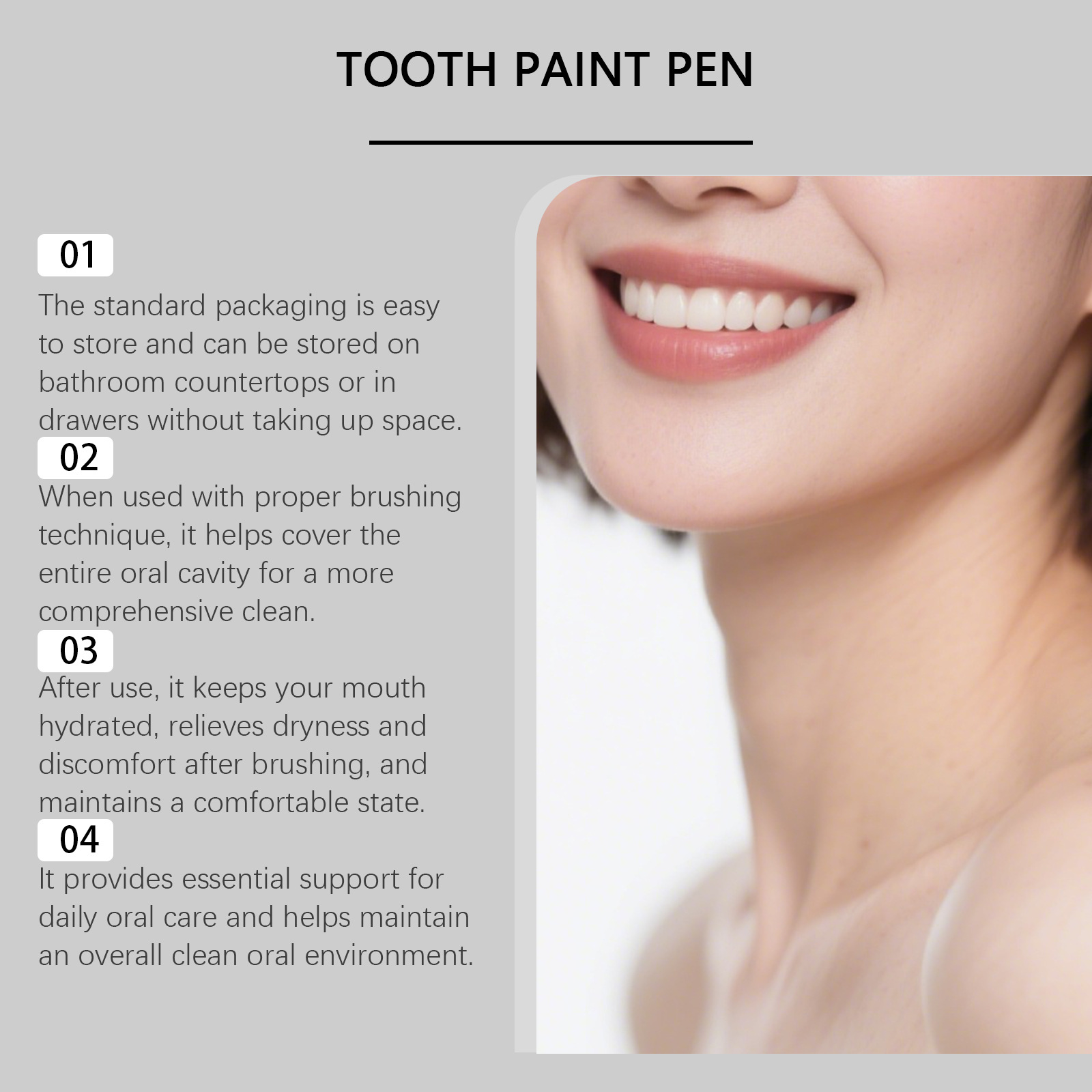 Oralhoe Pisak do zębów do usuw – Teeth Paint Whitening recenzja i cena