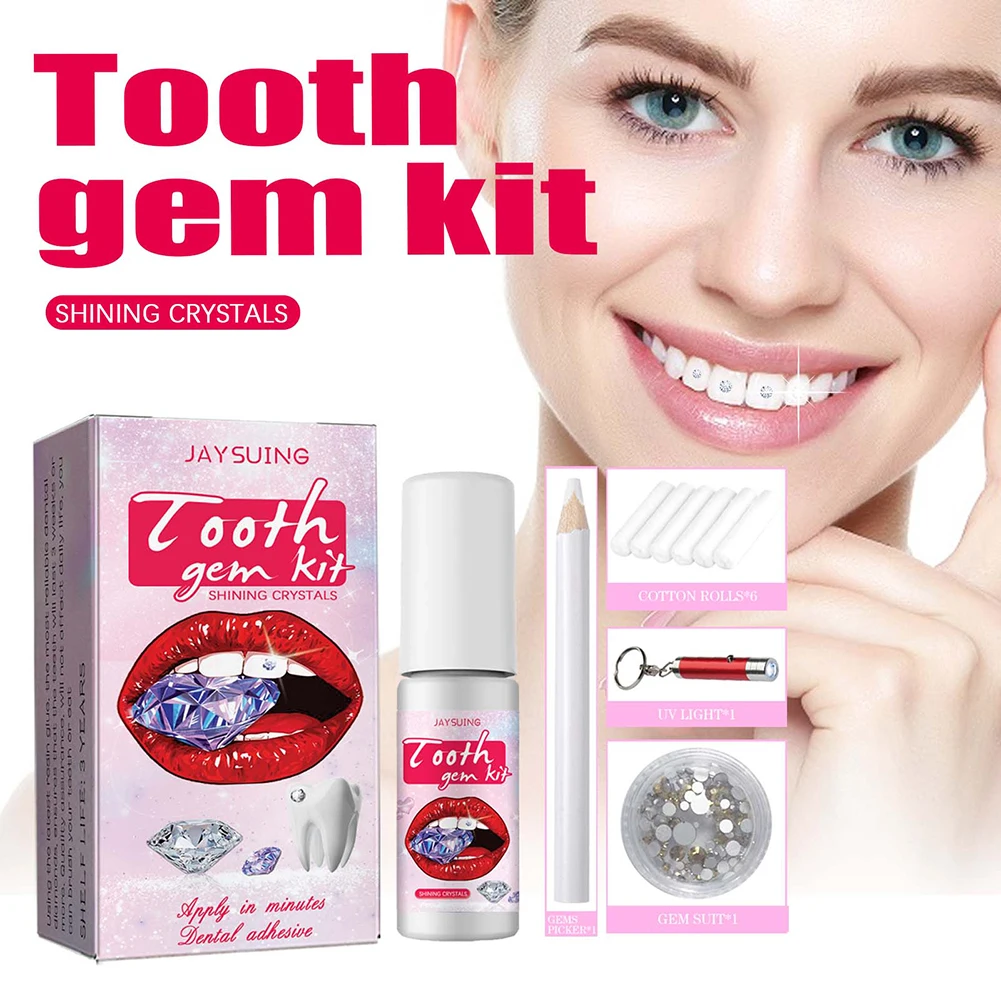 DIY zestaw klejnotów do zębów  – Teeth Whitening Kit At Home recenzja i cena