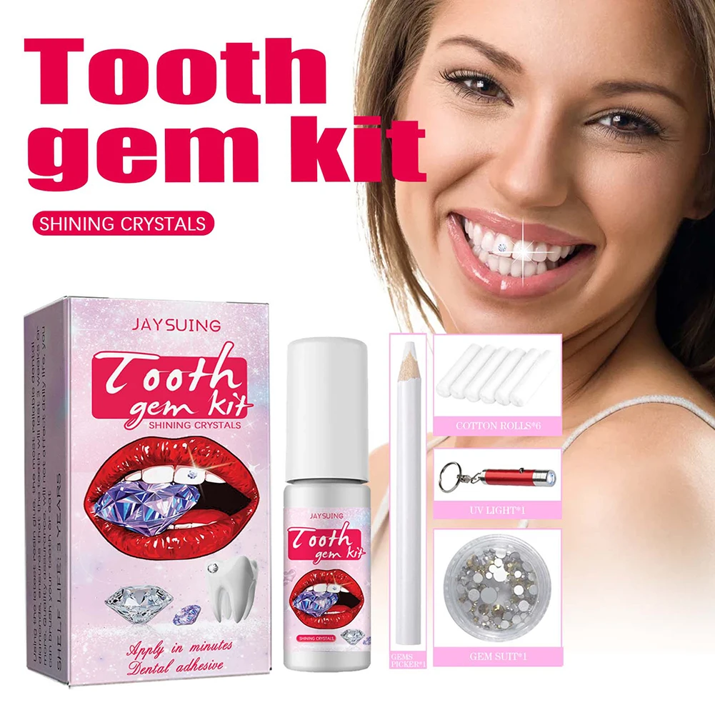 DIY zestaw klejnotów do zębów  – Teeth Whitening Kit At Home recenzja i cena